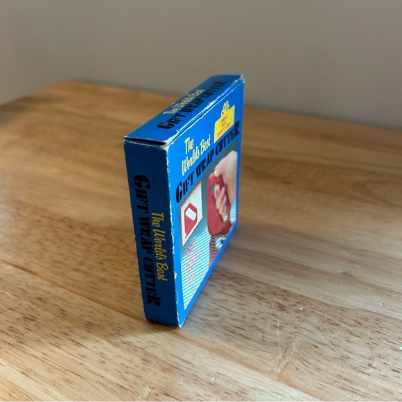 Vintage The‎ Worlds Best Gift Wrap Cutter  Giftco. Inc Unopened In Box - Picture 3 of 6